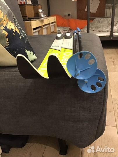 Лыжи беговые quechua в подарок идут палки inovik