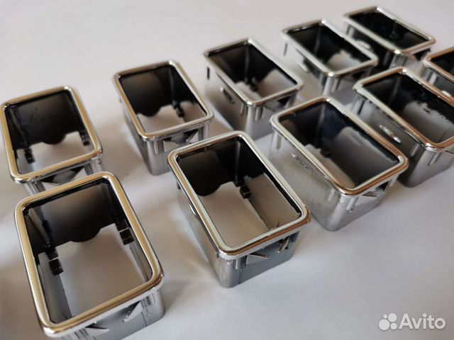 Рамки кнопок ваз 2101-2106 хром