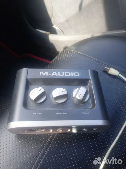 Внешняя звуковая карта m audio fast track
