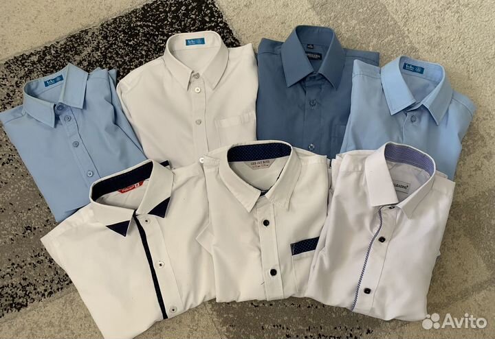 Рубашки для мальчика р.128
