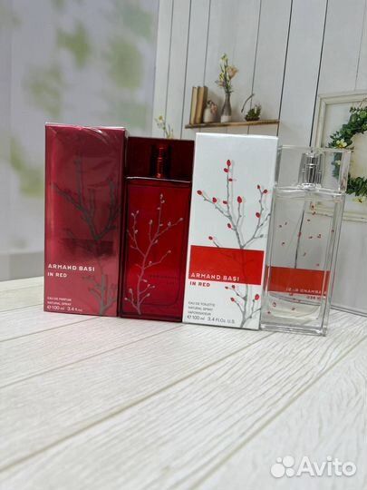 Парфюмерная и туалетная вода Armand Basi In Red
