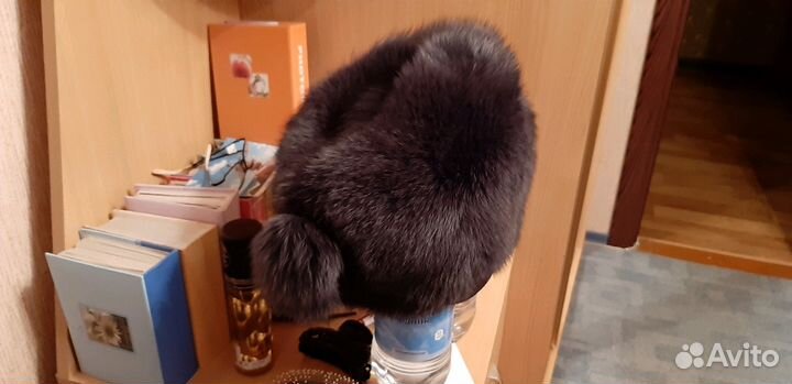 Шапка песец в хорошем состоянит