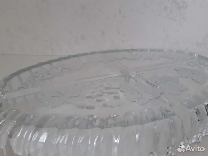 Менажница стеклянная