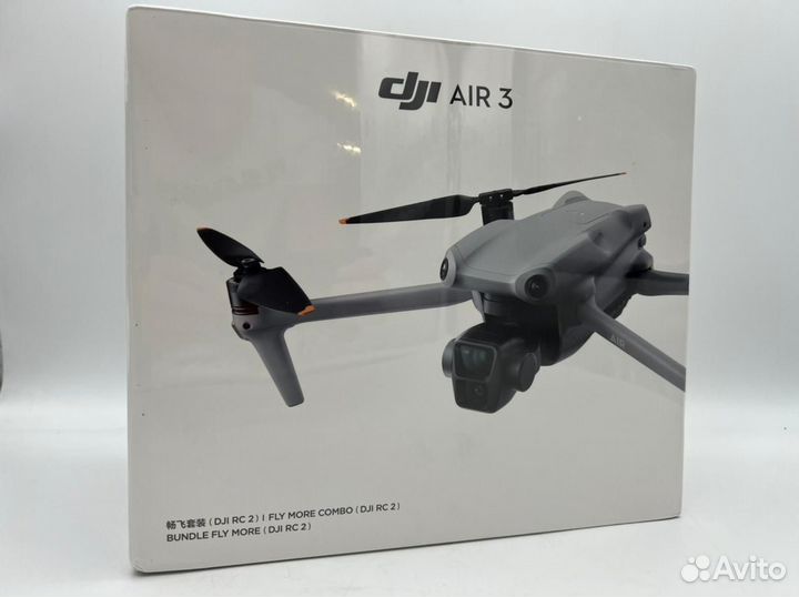 Квадрокоптер dji air 3 fly more combo с пультом RC