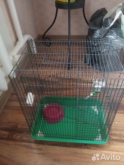 Клетка для Хомяка пластиковая