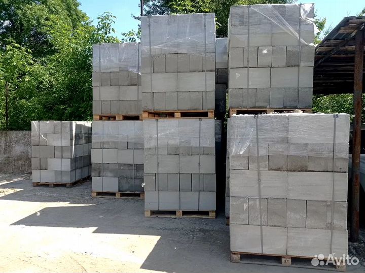 Газоблок. Производитель 500х200х600