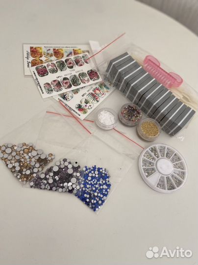 Разгружаю всё для дизайна ногтей и маникюра