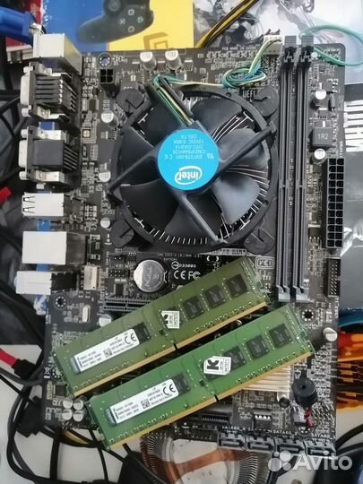 Сборка Asus H110M-C + G4400/Socket 1151/DDR4