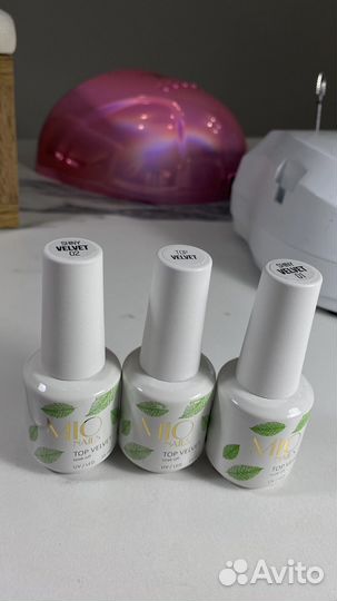 Матовый топ для гель-лака. Товары для маникюра