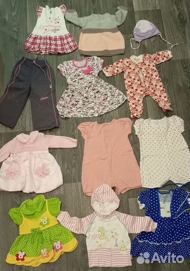Вещи пакетом для девочки