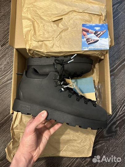 Native Shoes Fitzsimmons 3.0 Black оригинал