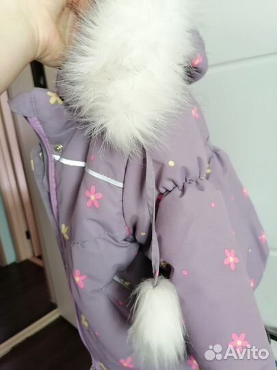 Зимний костюм для девочки 92- 98