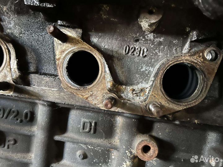 Двигатель в сборе Ауди 2.0 TDI c00-09 г BKD