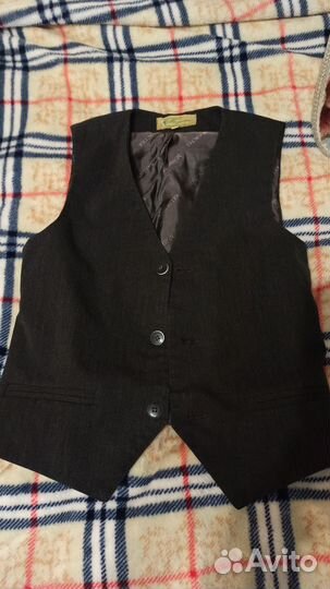 Школьная форма для мальчика серая 134, 140