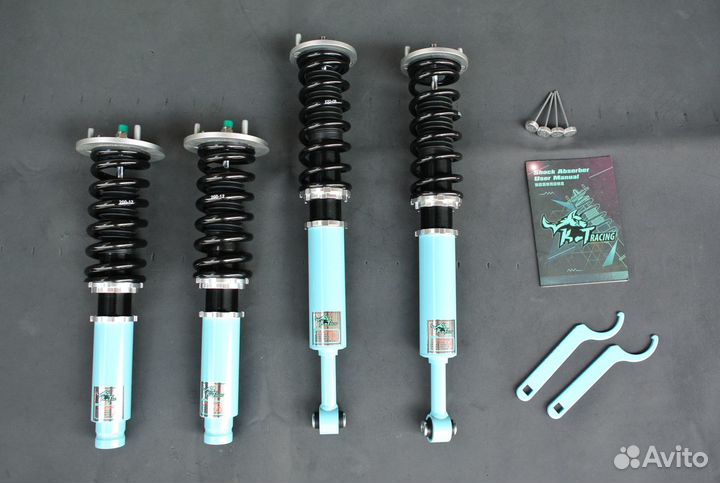 Новые койловеры KT Racing для Honda Accord