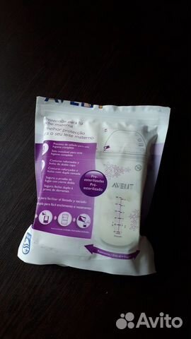 Пакеты Philips Avent для хранения грудного молока