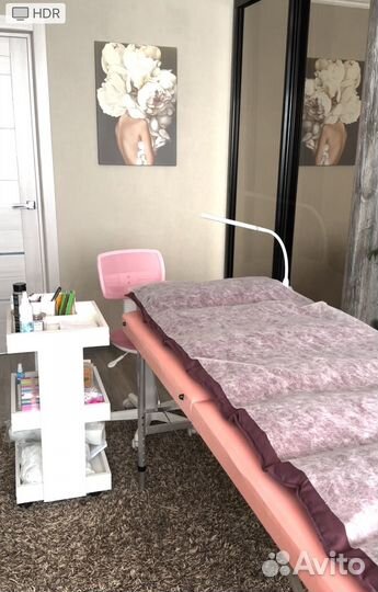 Кушетка для наращивания ресниц