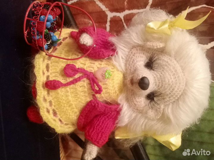 Ёжик мягкая игрушка