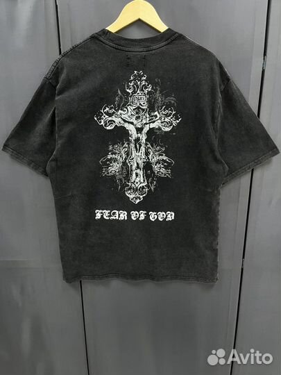 Футболка fear of god оверсайз (унисекс)