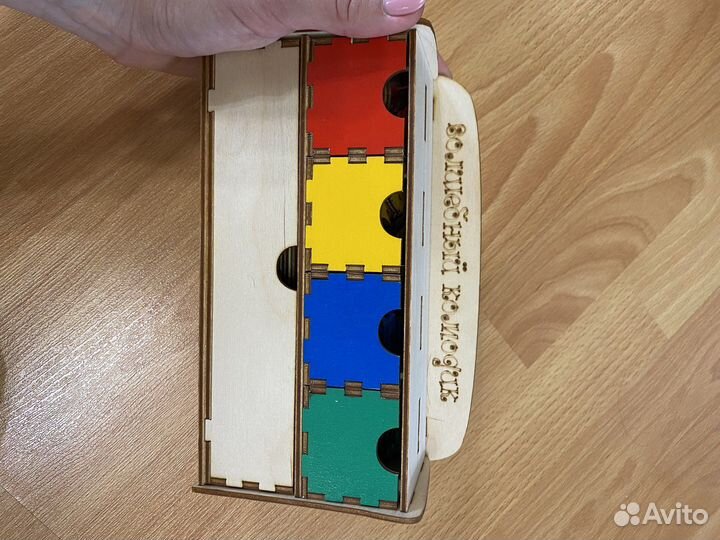 Деревянные игрушки монтессори