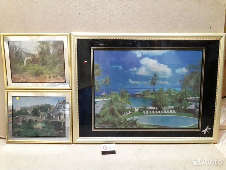 Картина под стеклом