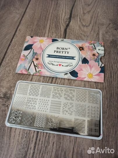 Пластина для стемпинга Born Pretty