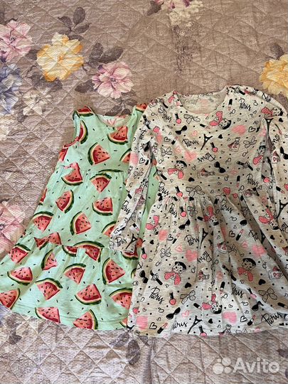 Детская одежда для девочек пакетом 116-122