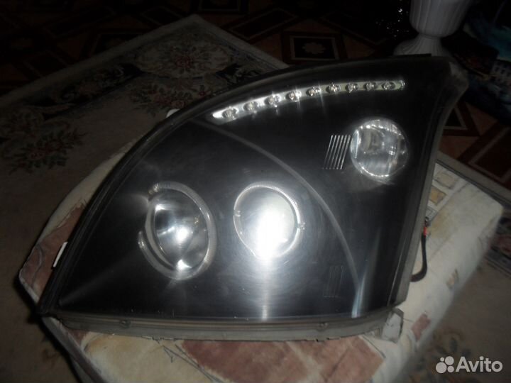 Фары тюнинговые для Тойота Лэнд Крузер Прадо 120