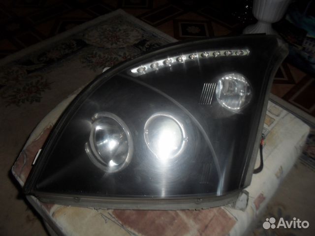 Фары тюнинговые для Тойота Лэнд Крузер Прадо 120