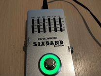 Педаль эквалайзер Sixband Coolmusic с блоком
