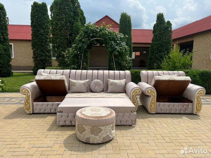 Диван И кресло амелия