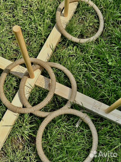 Игра большая уличная Кольца, кольцеброс