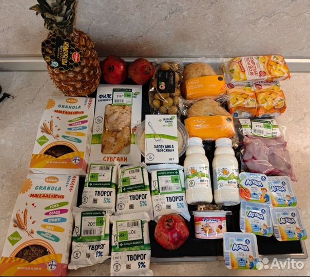 Продукты с подходящим сроком годности