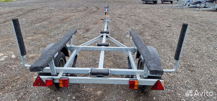 Легковой прицеп мзса для Лодок с жёстким днищем Е