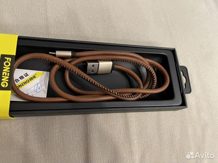 USB кабель и держатель для телефона