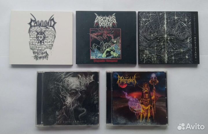 CD диски (зарубежный метал)