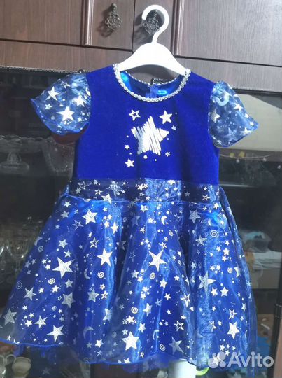 Новое детское платье 110-116 см