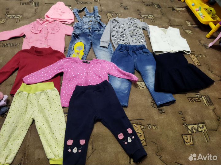Детские вещи пакетом для девочки
