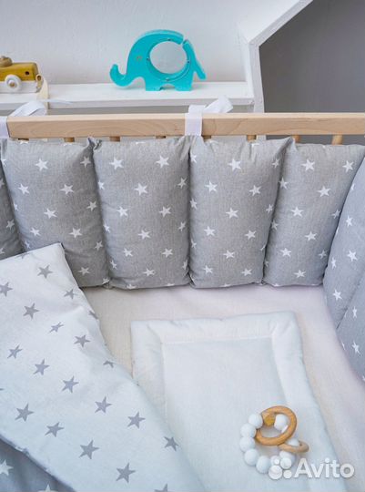 Бортики в кроватку