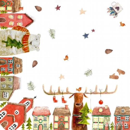 Скатерть новогодняя