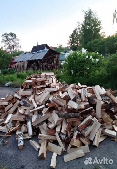 Дрова колотые от 1 куба