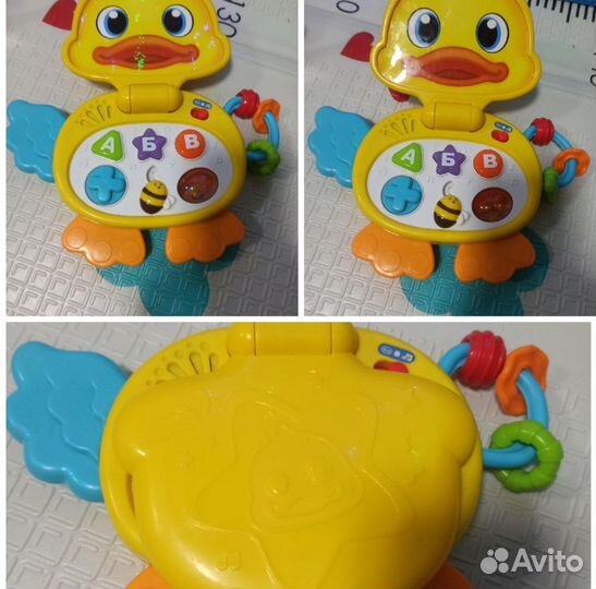 Fisher price муз книга и обезьянамяг книга baby GO