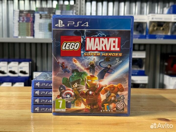 Диск Lego Marvel Super Heroes PS4 (Новый)