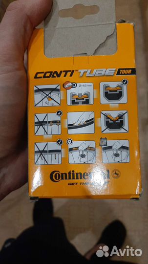 Камера continental 28/29*1.75-2.5, 700/622 47-62
