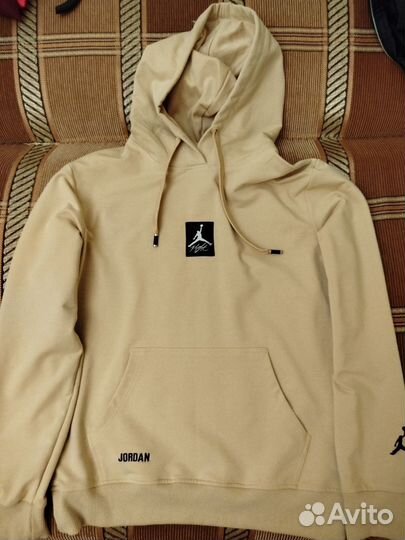 Толстовка Худи Jordan Air Essential Statement Хаки