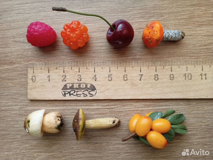 Овощи из полимерной глины