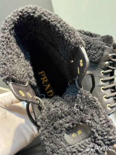 Ботильоны, ботинки зимние Prada