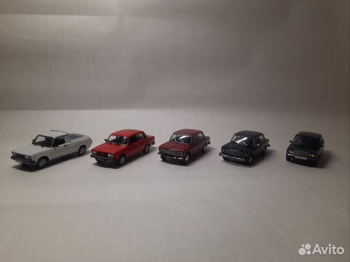 Модельки машин ваз 1/43