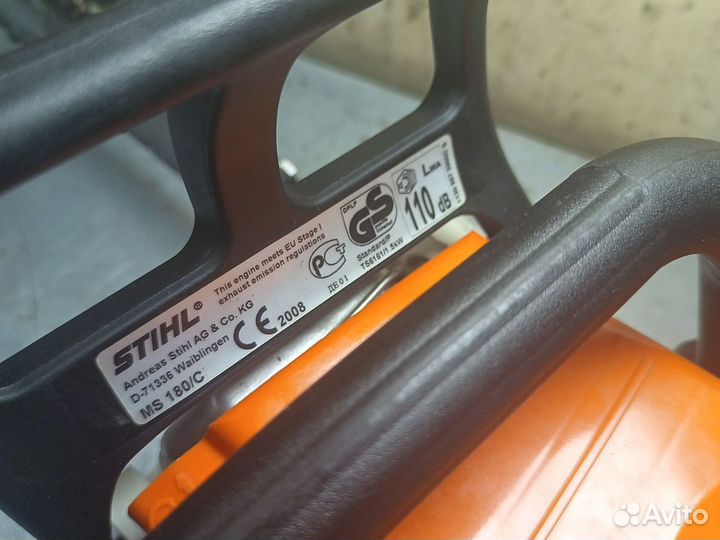 Бензопила stihl ms 180 бу