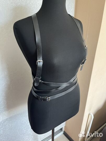 Портупея натуральная кожа